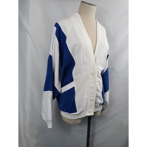 VTG Rainbow Ridge Jacket Women's Size 16W Light Weight 80s Mom Jacket / Cardigan